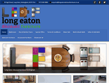 Tablet Screenshot of longeatondiscountfurniture.co.uk